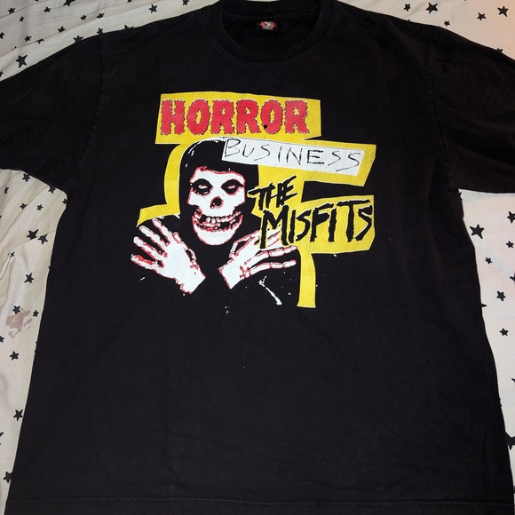 Other - Rare 90s Thailand Bootleg Misfits Horror Business Double Sided Shirt